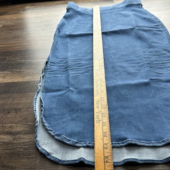 Frank & Eileen Donegal Unforgettable Skirt in 1977 Medium Denim Wash Size 4 NWT - Picture 11 of 12